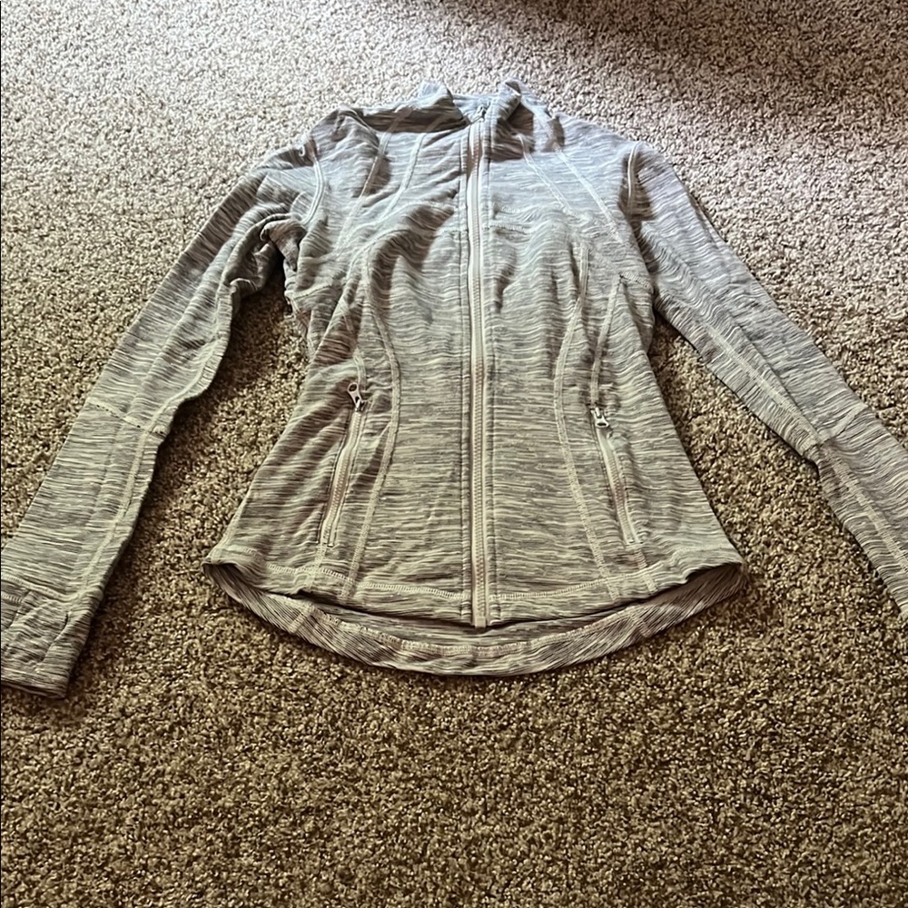 Women's Gray Zip-Up